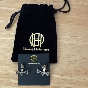 House of Harlow 1960 Gold Tone Earring Jackets